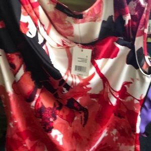 Red White & Black Top